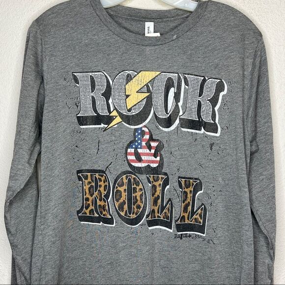 Bella Canvas "Rock & Roll" T-Shirt nwt - Picture 2 of 7